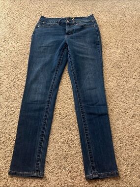 Classic Women's Dark Blue Slim Jeans